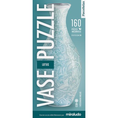 VASE PUZZLE JARDIN LOTUS
