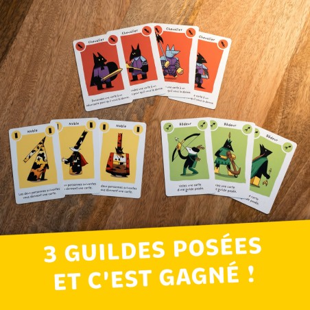 Médiévallons, 3 guildes posées et c'est gagné