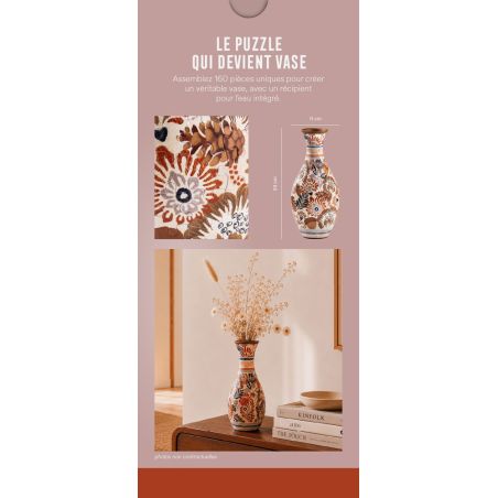 VASE PUZZLE JARDIN TERRACOTTA