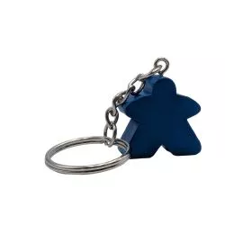 PORTE CLES MEEPLE BLEU