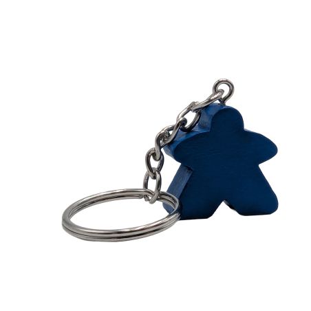 PORTE CLES MEEPLE BLEU