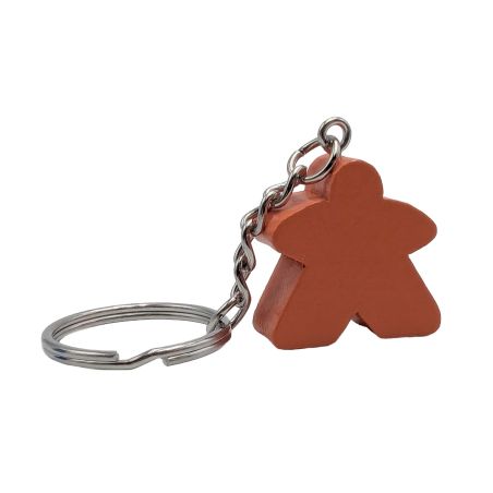 PORTE CLES MEEPLE ORANGE