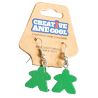 Boucles d'oreille Meeple Vert