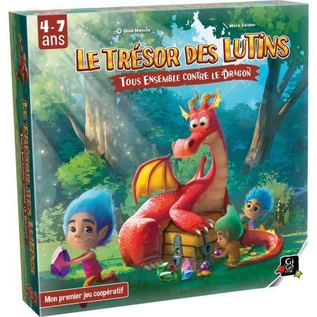 Le Trésor des Lutins boite du jeu de société