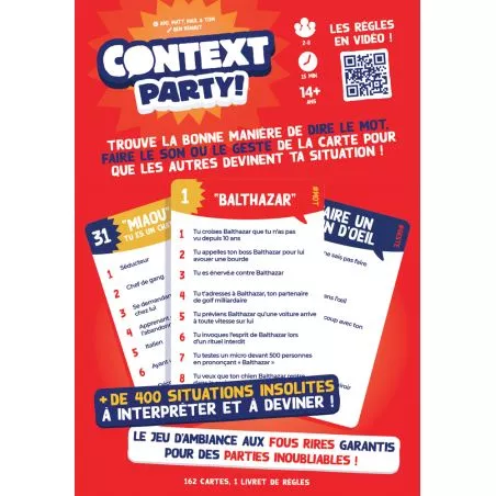 CONTEXT PARTY !