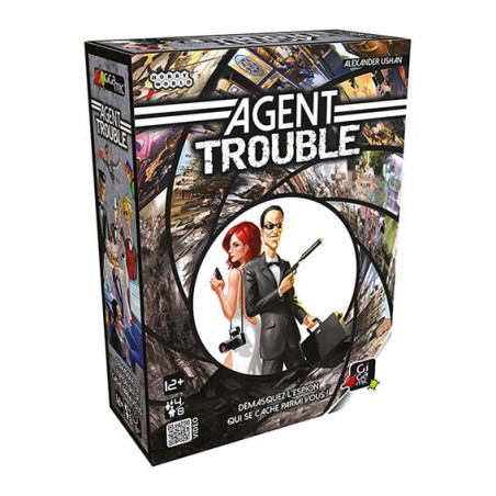 Agent Trouble - Jeu de bluff - visuel boîte de jeu