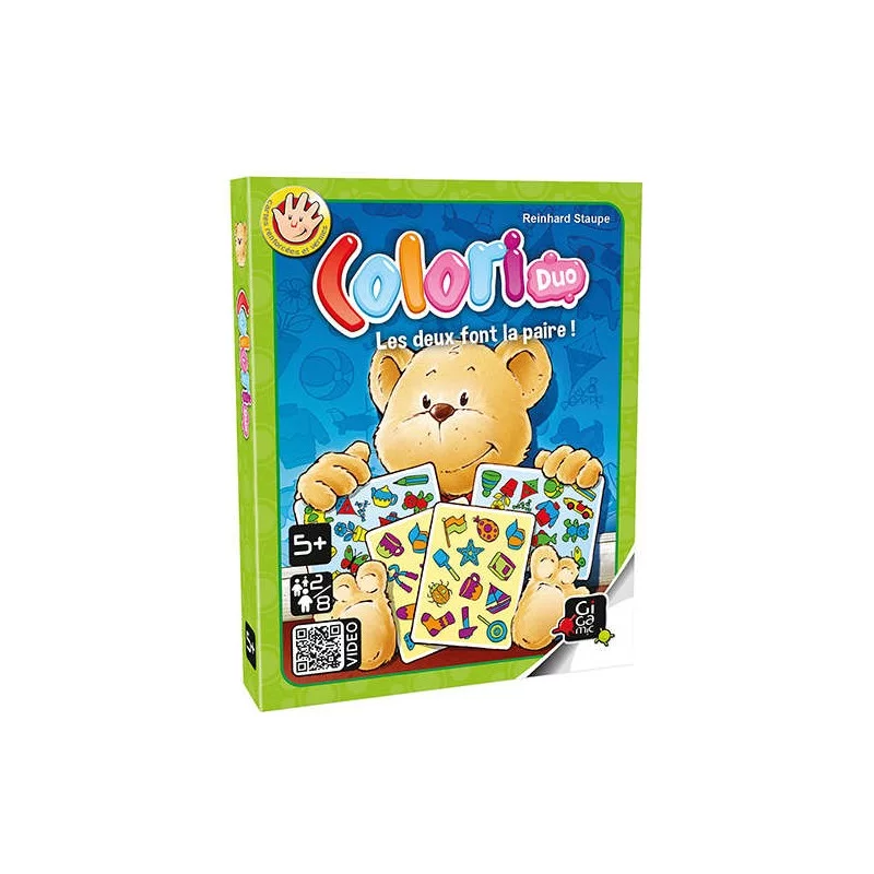 Colori duo ,Jeu de société pour enfant ,Gigamic