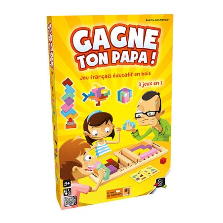 Gagne ton papa - Boîte du jeu famille Gigamic