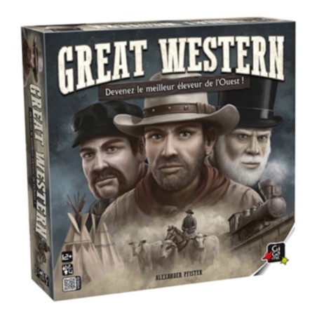 Great Western - Boîte - jeu de stratégie Gigamic