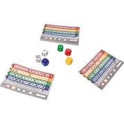 Qwixx, où chaque lancer de dés compte pour compléter vos lignes de couleurs.
