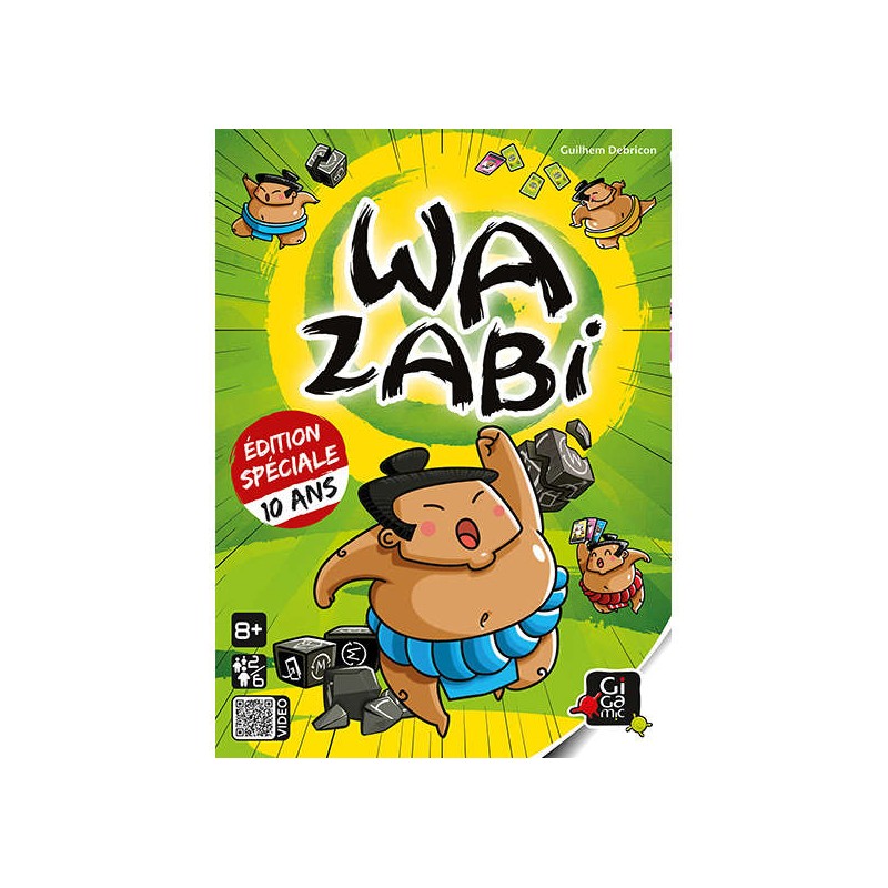 Wazabi 10 ans ,Jeu de société d'ambiance ,Gigamic