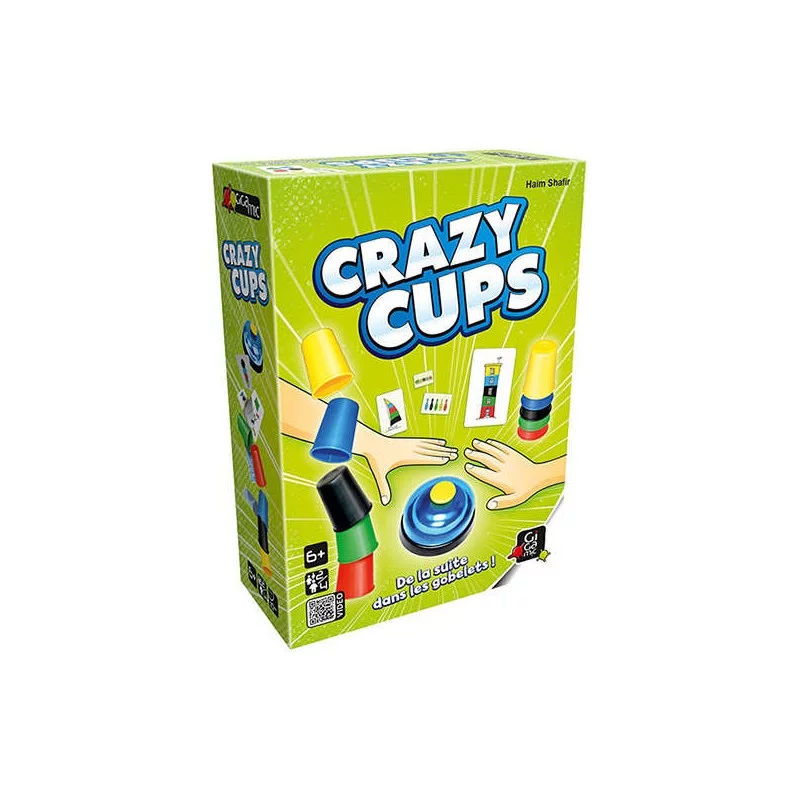 Acheter Crazy Cups Occasion - Jeu de Société - Gigamic - L'Atelier du Jouet