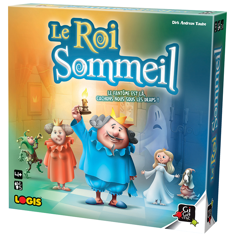 Le roi sommeil, un jeu pour les petit signé Gigamic