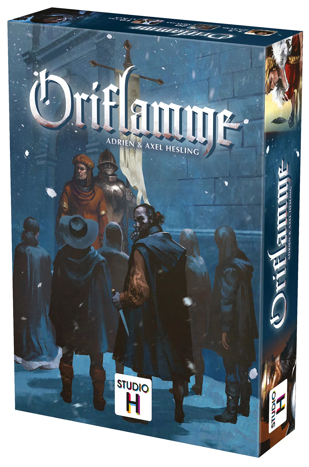 Boite du jeu de société Oriflamme