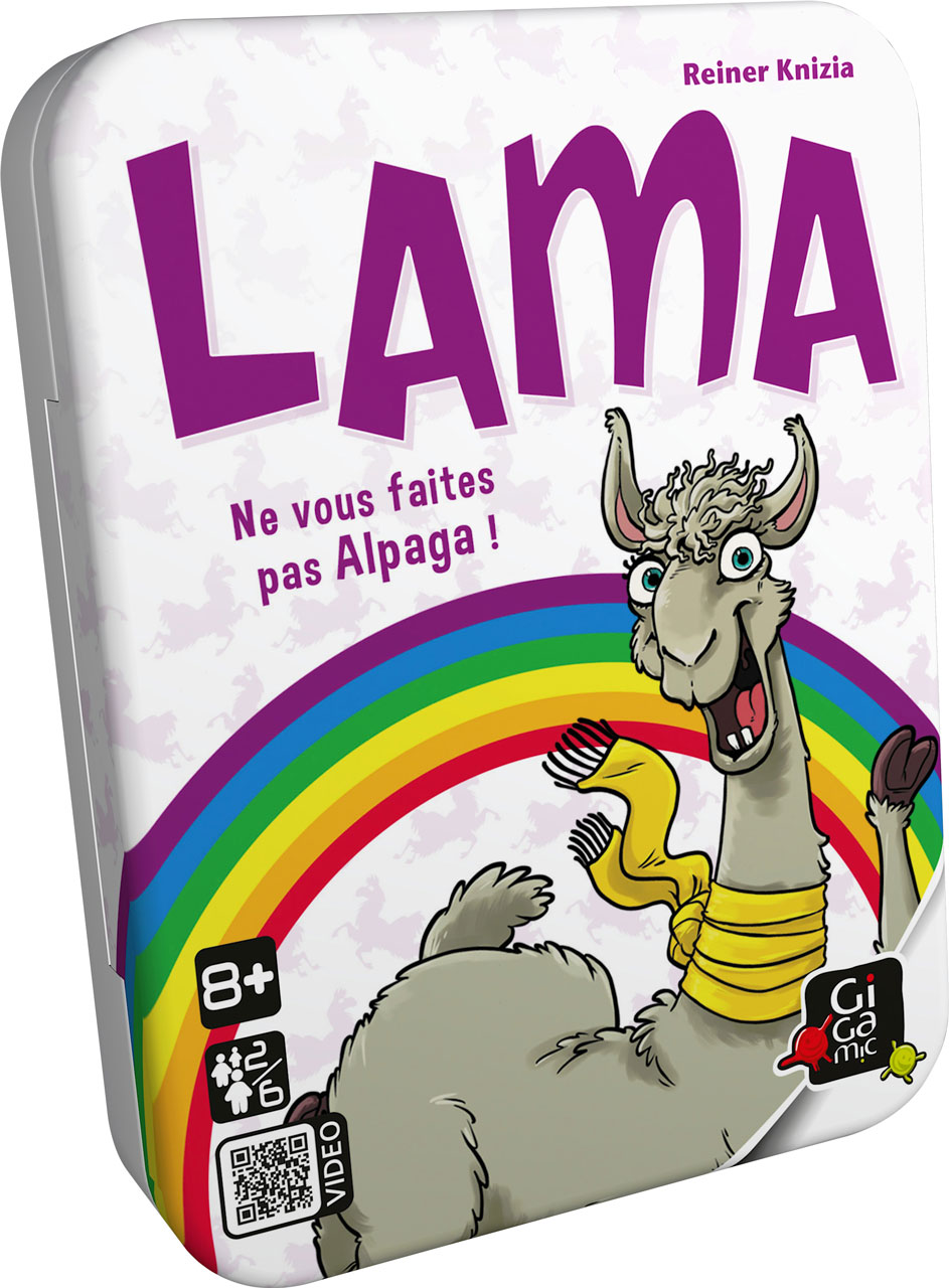 Lama au flip 2021 - jeu de société Gigamic