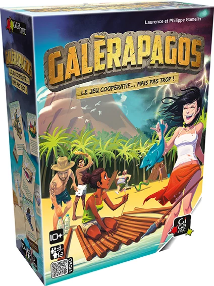 Galèrapagos au flip 2021 - jeu de société Gigamic
