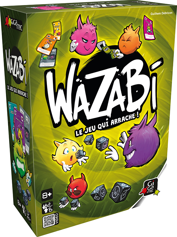 Wazabi au flip 2021 - jeu de société enfant Gigamic