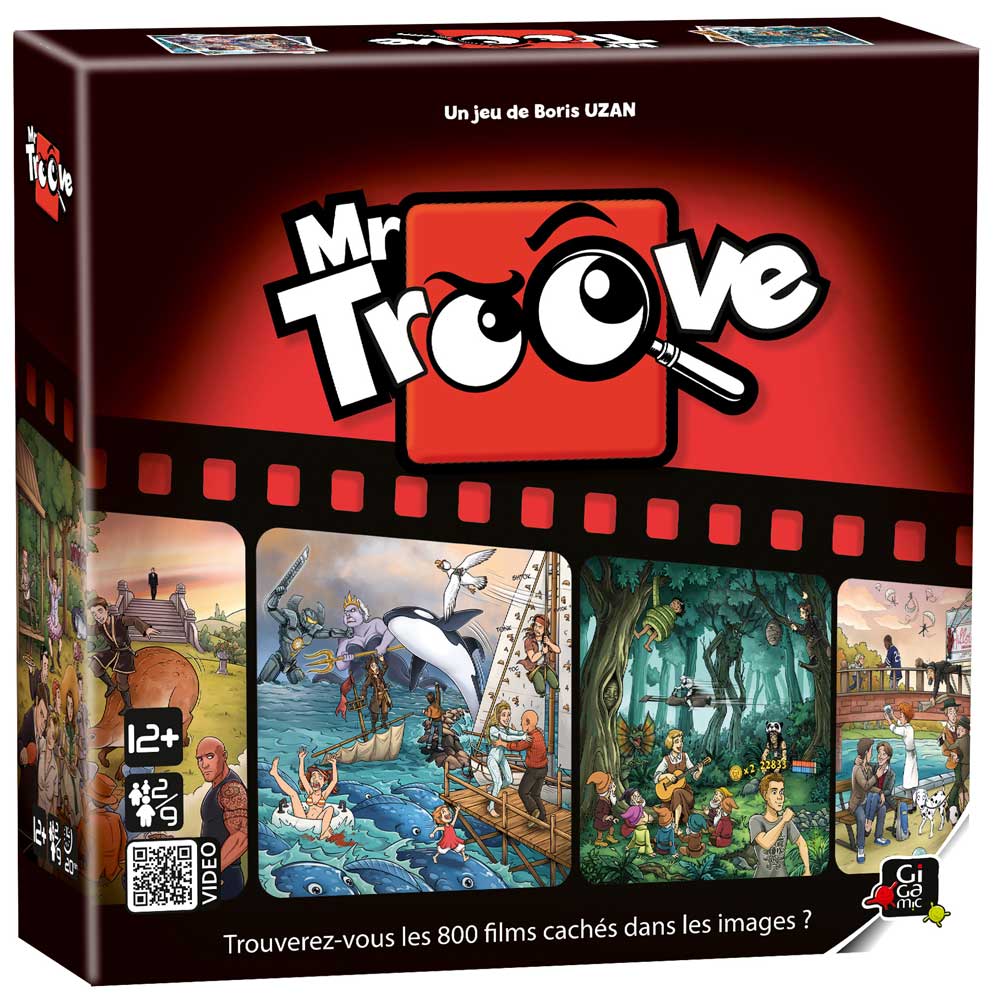 Mr Troove au flip 2021 - jeu de société Gigamic