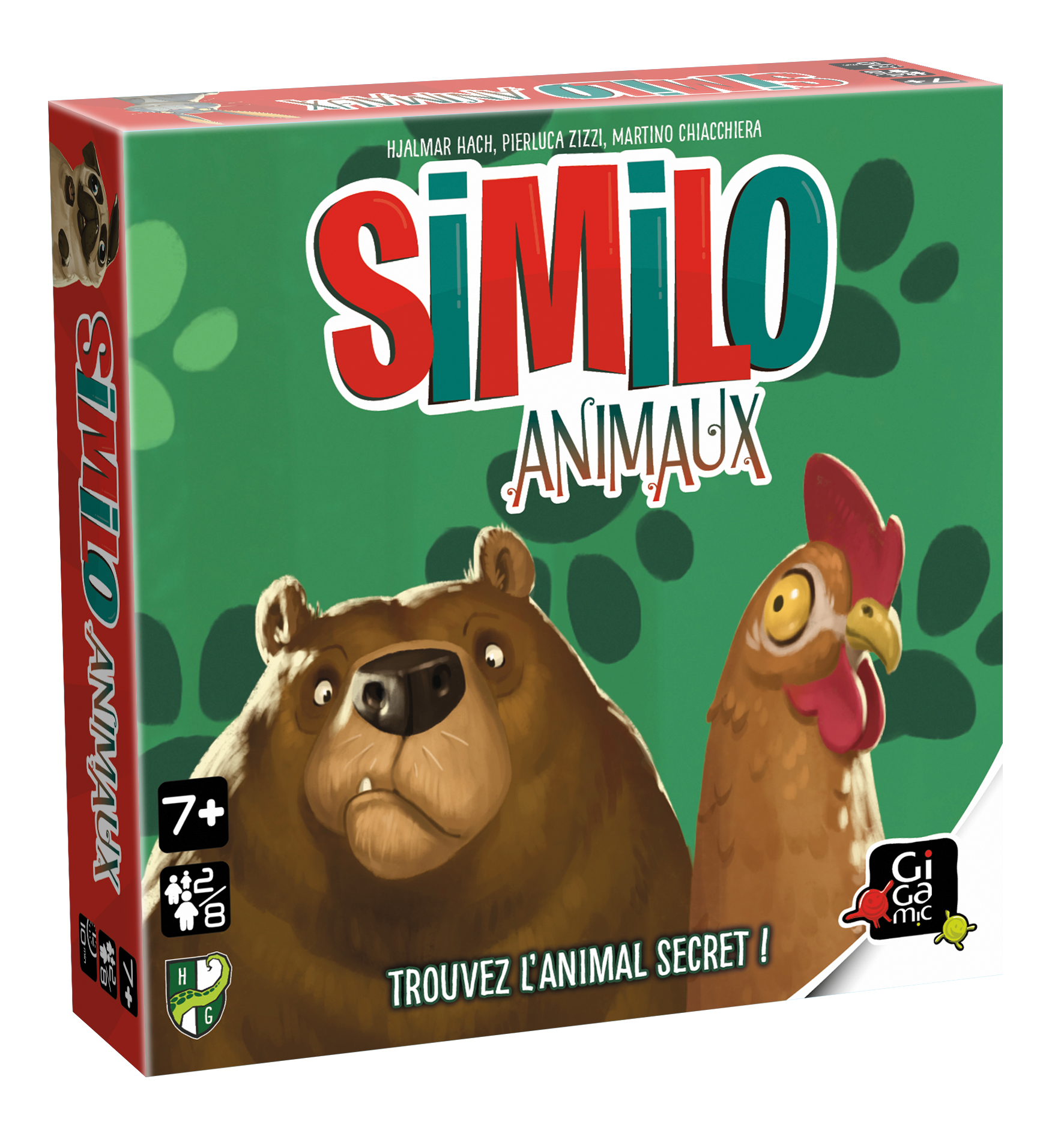 Similo Animaux  au flip 2021 - jeu de société Gigamic