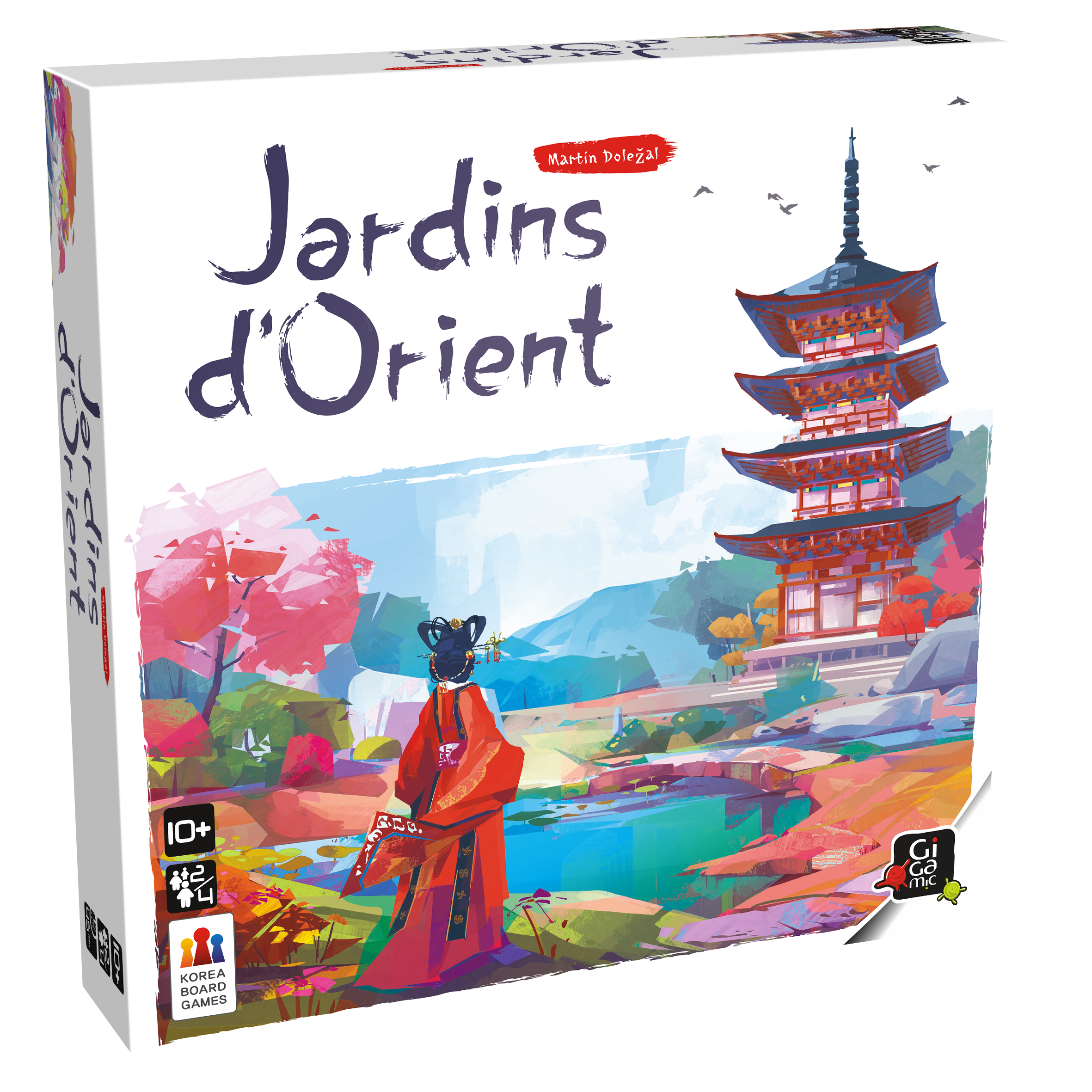 Jardins d'Orient au flip 2021 - jeu de stratégie Gigamic