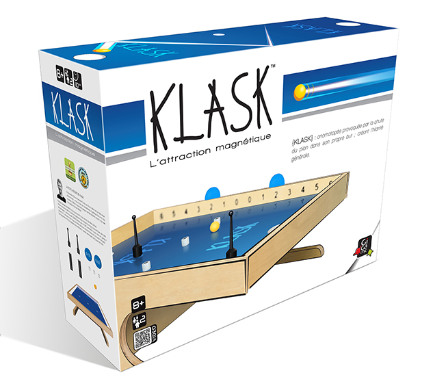 Klask au flip 2021 - jeu de société Gigamic