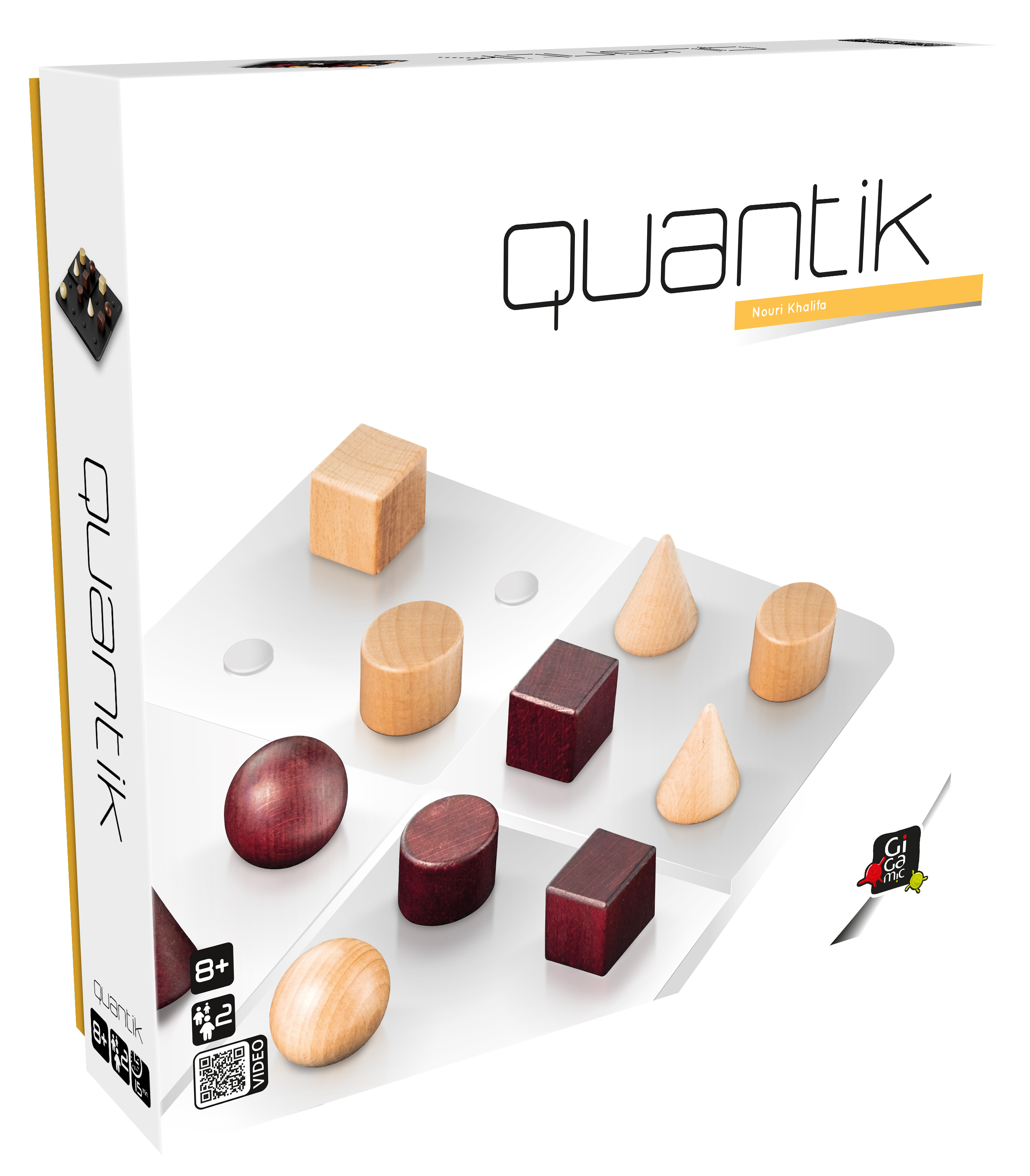 Quantik au flip 2021 - jeu de société Gigamic