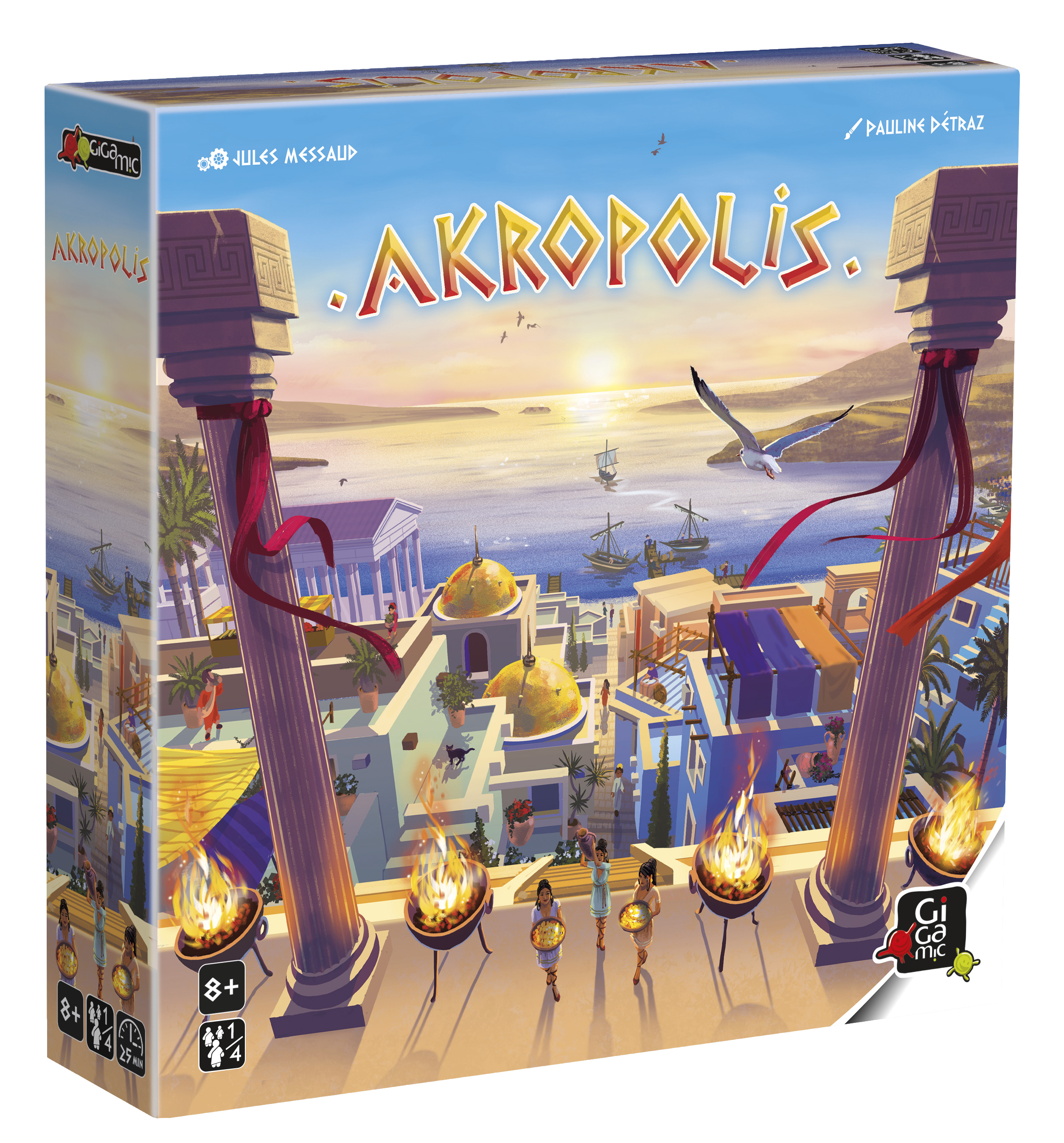 Akropolis, meilleur jeu de société Gigamic