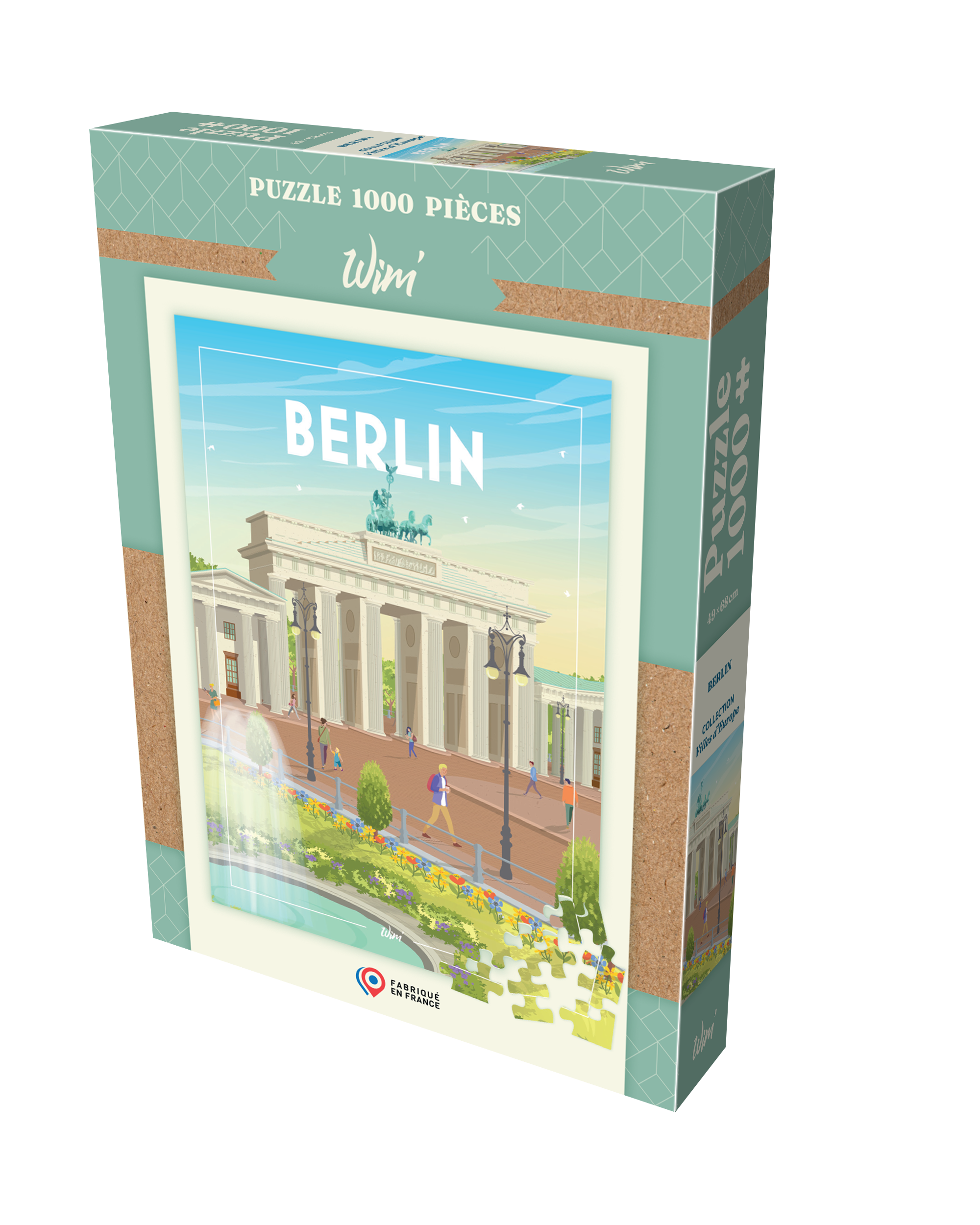 Puzzle Berlin - Puzzle 1000 pièce Gigamic
