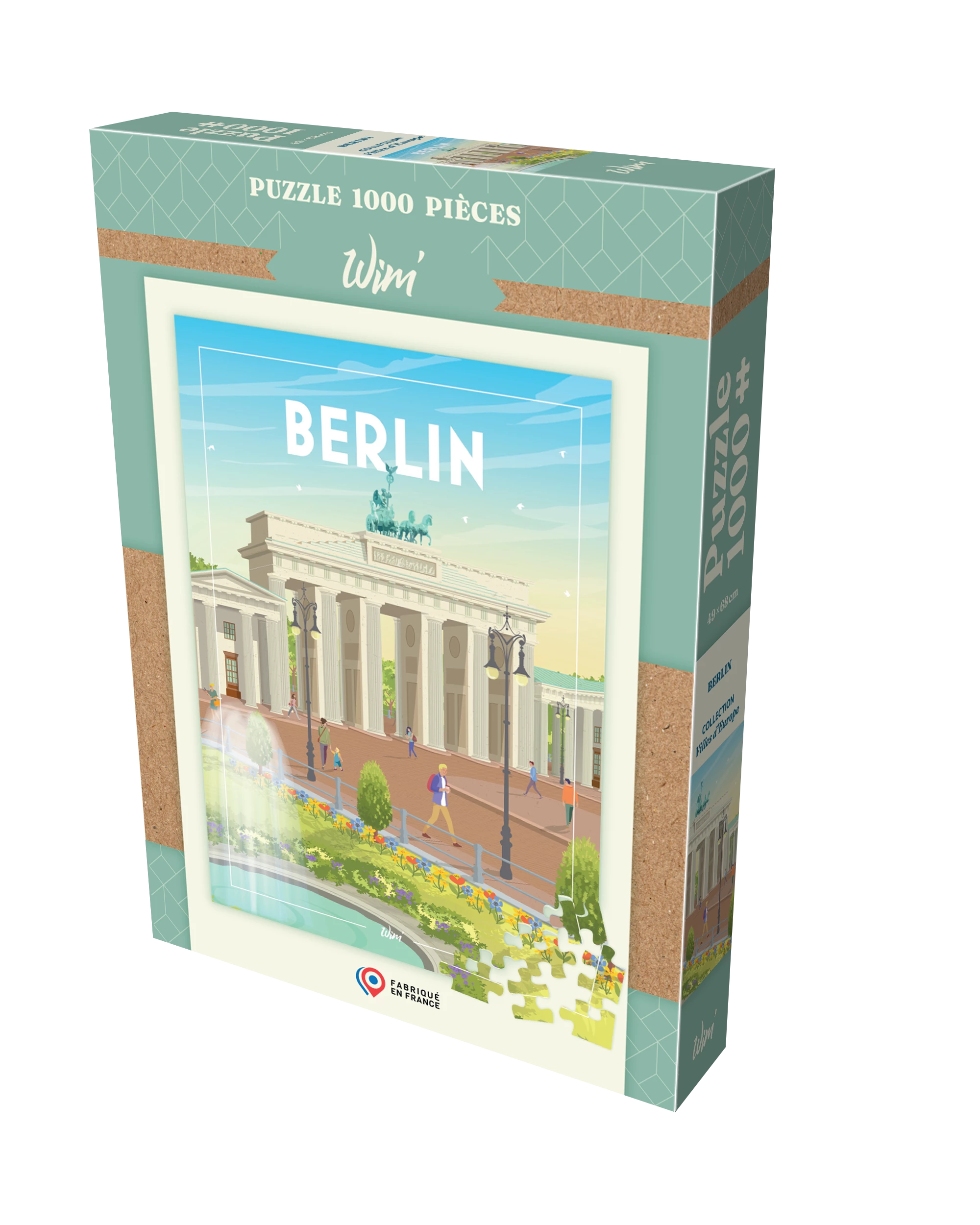 Puzzle Berlin - Puzzle 1000 pièce Gigamic