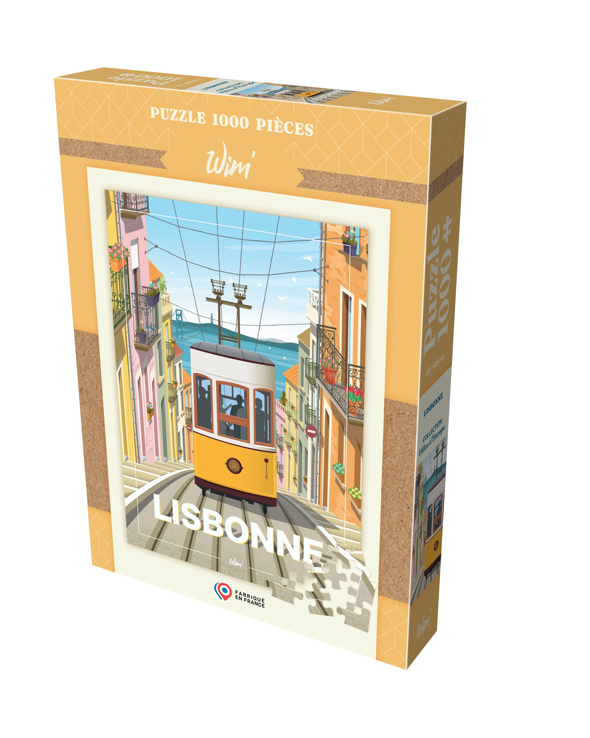 Puzzle Lisbonne - Puzzle 1000 pièce Gigamic