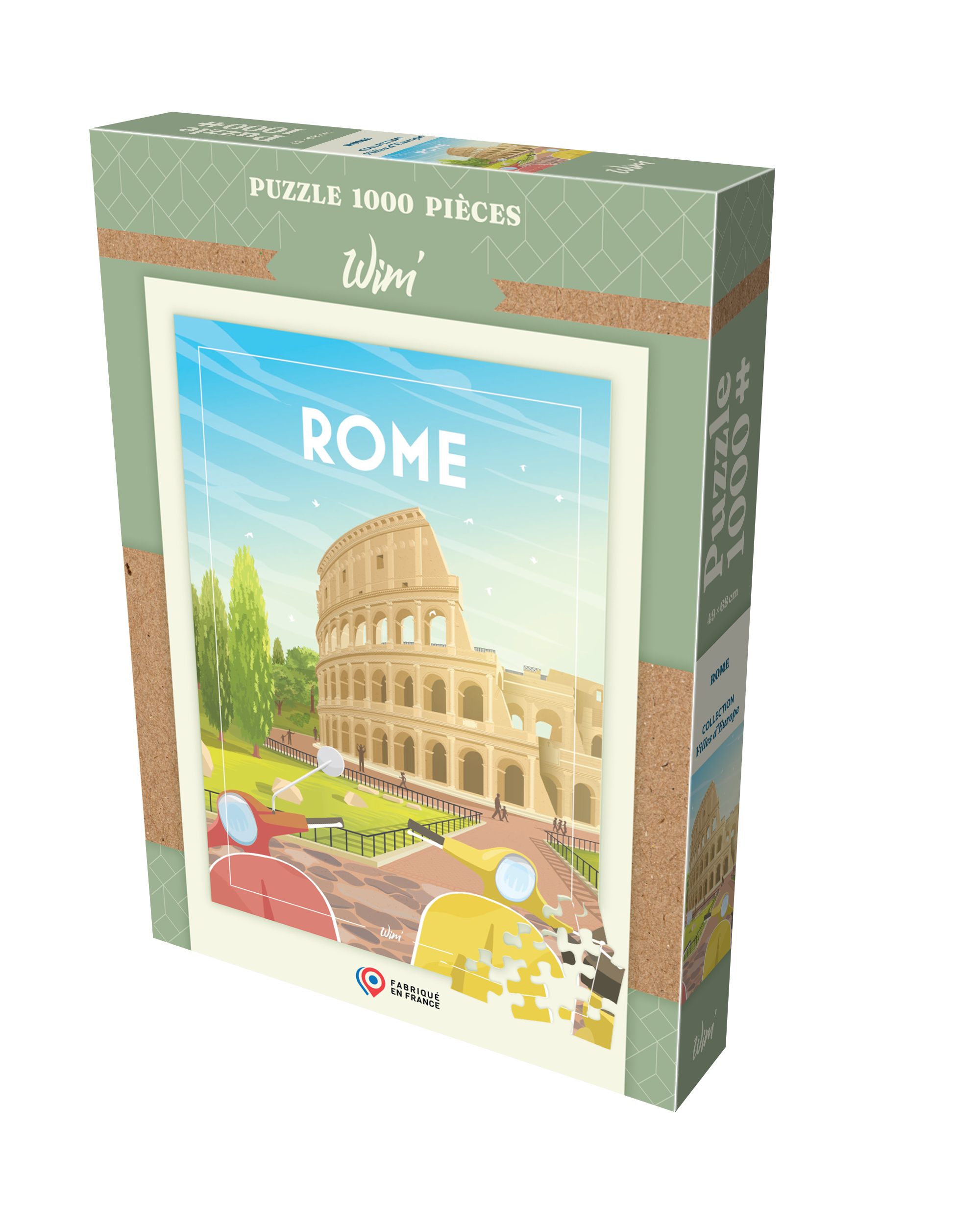 Puzzle Rome - Puzzle 1000 pièce Gigamic