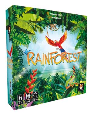 Rainforest est disponible ! jeu de société funnyfox et gigamic