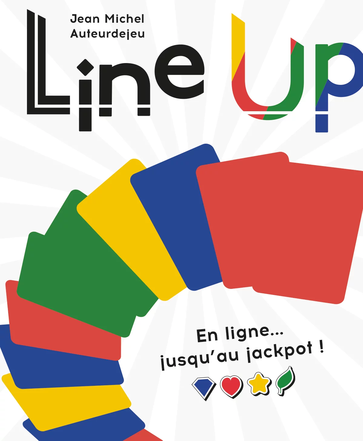 Line-it, un autre essaie en blanc où commence à apparaitre, la grande suite de cartes de différentes couleurs