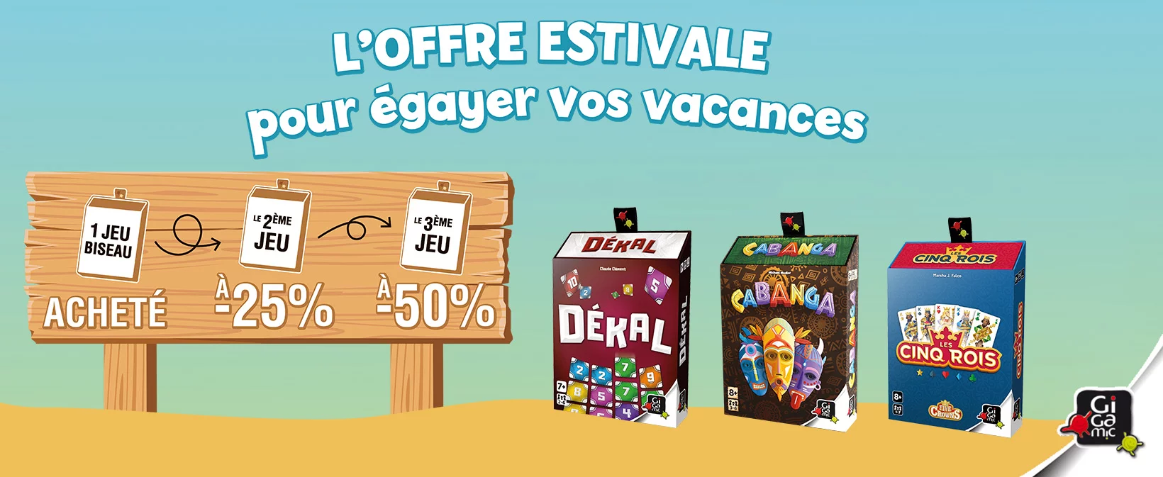 Profite de l'offre voyage pour avoir tes jeux à petit prix !