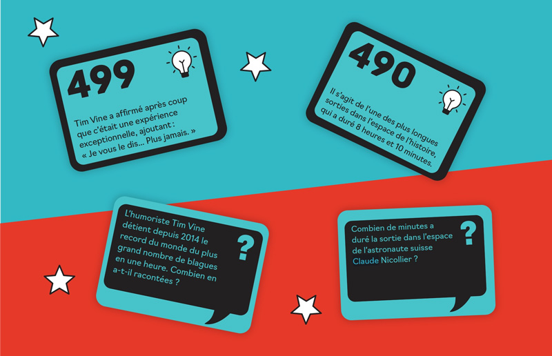 Erratum pour 2 cartes de Au pif qui ont été inversée lors de l'impression