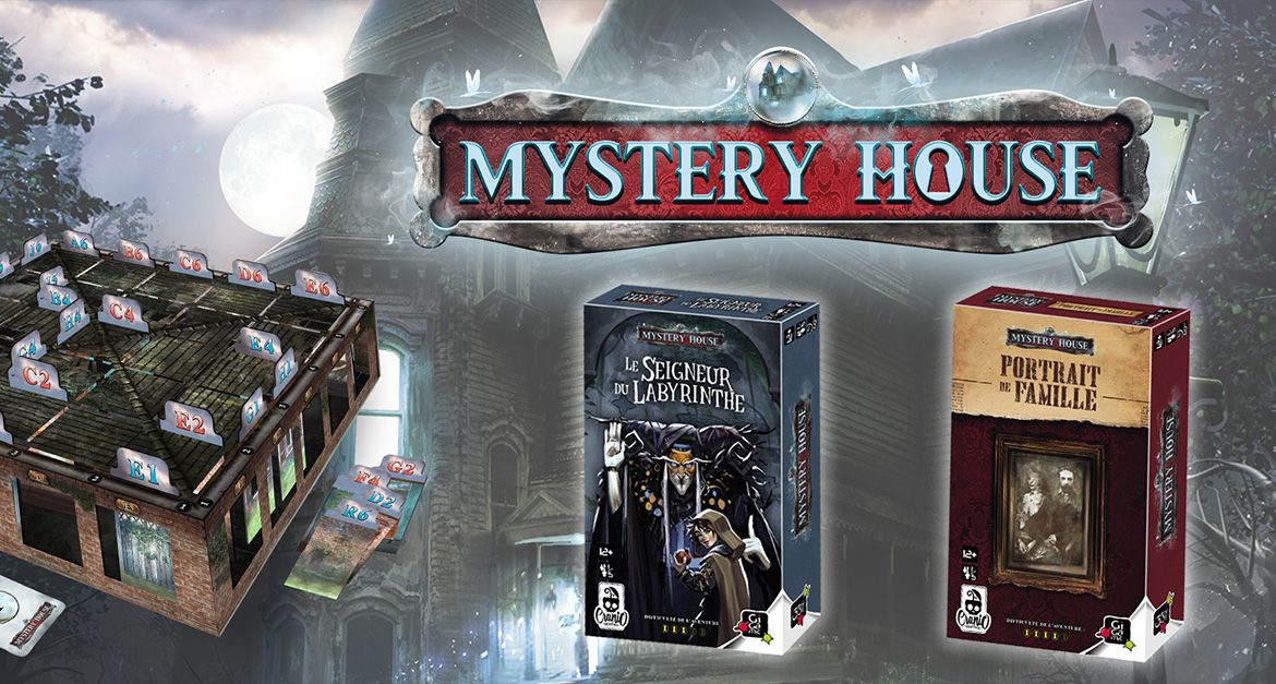 GIGAMIC Mystery House 3 - Gioco Da Tavolo Cooperativo: Torna A Tombstone (JCMY3) - Enigmi E Misteri Nel Far West Per 1-5 Giocatori - Da 12 Anni In Su - Difficoltà 2/5