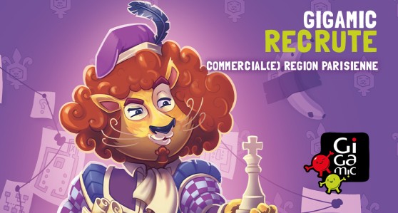 Gigamic recrute un(e) 2e commercial(e) !
