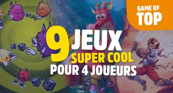 Découvrez le top des jeux de société 4 joueurs