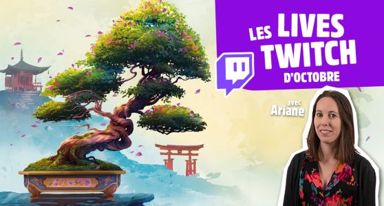 Les Lives Twitch de Gigamic en Octobre