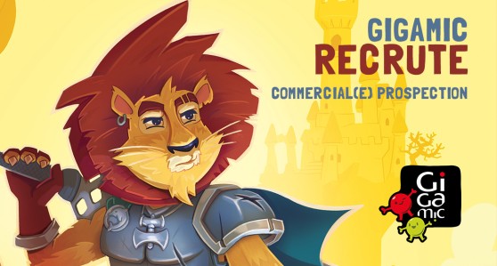 Gigamic recrute un(e) commercial(e) !