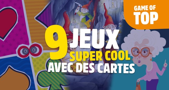 Le top 9 des jeux de société avec des cartes